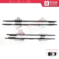 BMW X1 E84 MK1 2009-2014 54102993888 için Sunroof Perde Ray Sürgülü Kızak Braketi Ön ve Arka 