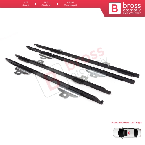 BMW X1 E84 MK1 2009-2014 54102993888 için Sunroof Perde Ray Sürgülü Kızak Braketi Ön ve Arka 